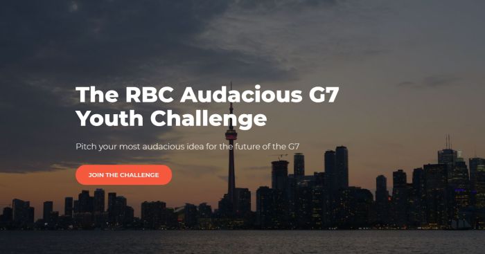 The RBC Audacious G7 Youth Challenge