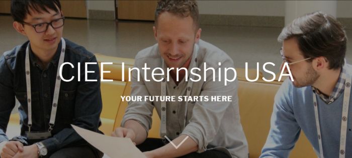 Council on International Educational Exchange (CIEE) Internship USA