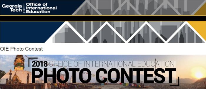 Georgia Institute of Technology OIE Photo Contest