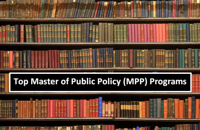 Top Master of Public Policy Programs