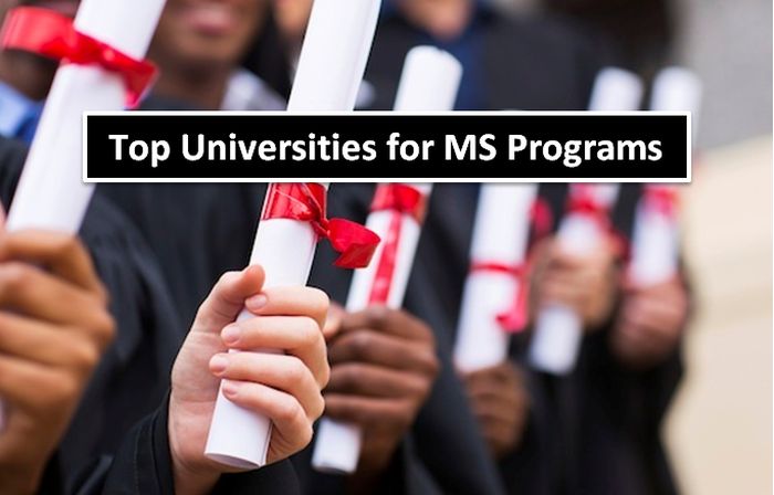 Top Universities for MS Programs