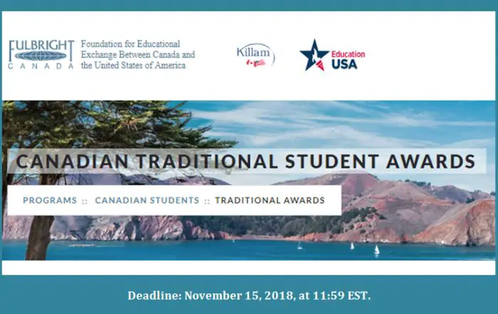 Canadian Traditional Student Awards
