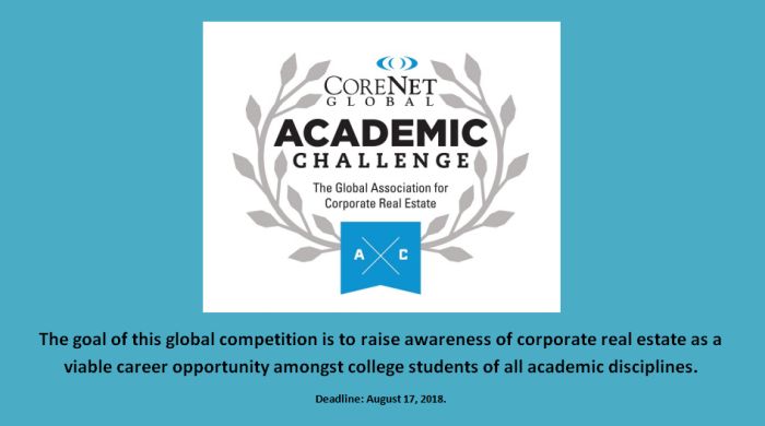 CoreNet Global Academic Challenge
