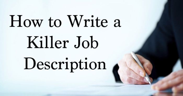 How to Write a Job Description