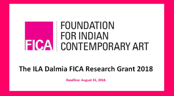 The ILA Dalmia FICA Research Grant 2018