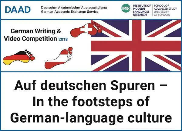 DAAD German Writing and Video Competition 2018
