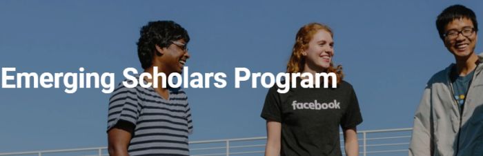 Facebook Emerging Scholar Award