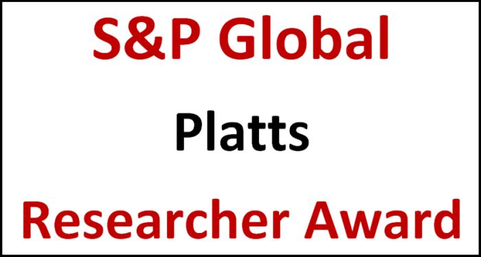 S&P Global Platts Researcher Award