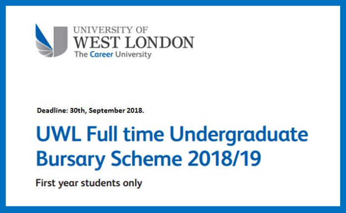 UWL Full-time Undergraduate Bursary Scheme