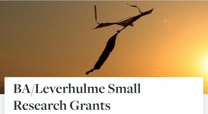 BA/Leverhulme Small Research Grants