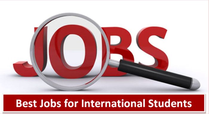 Best Jobs for International Students