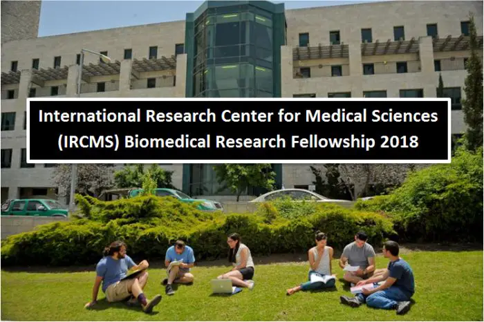 IRCMS Biomedical Research Fellowship 2018