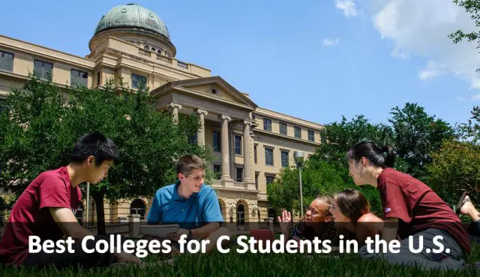 Best Colleges for C Students in the U.S.