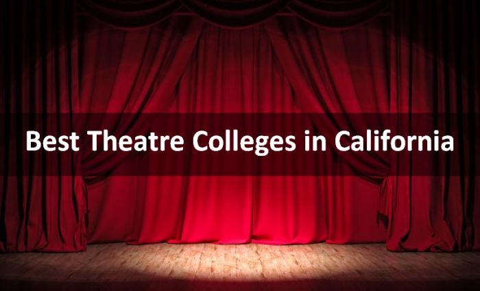 Best Theatre Colleges in California