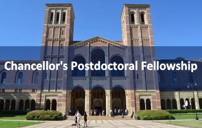 Chancellor's Postdoctoral Fellowship