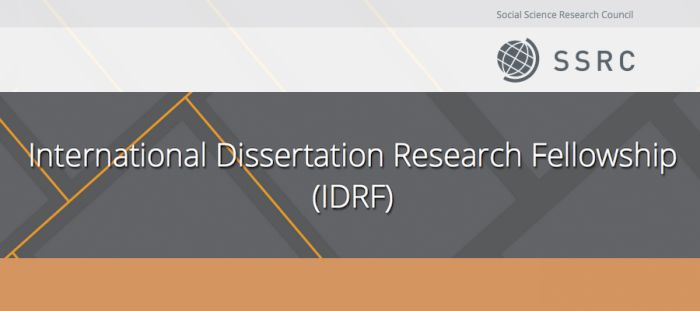 Dissertation scholarships international students