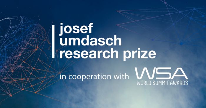 Josef Umdasch Research Prize 2019
