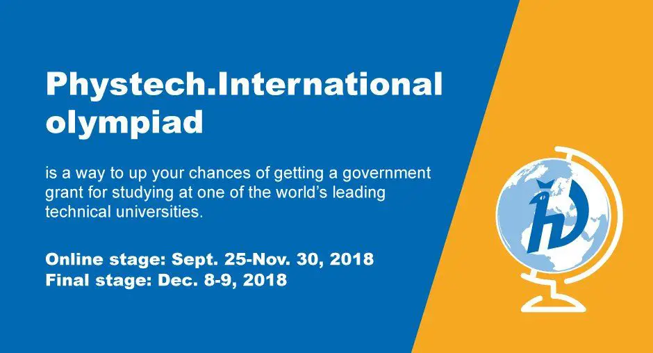 Phystech.International Competition 2018