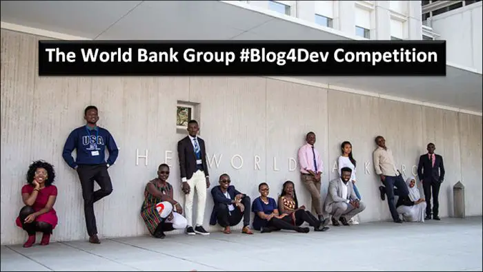The World Bank Group #Blog4Dev Competition