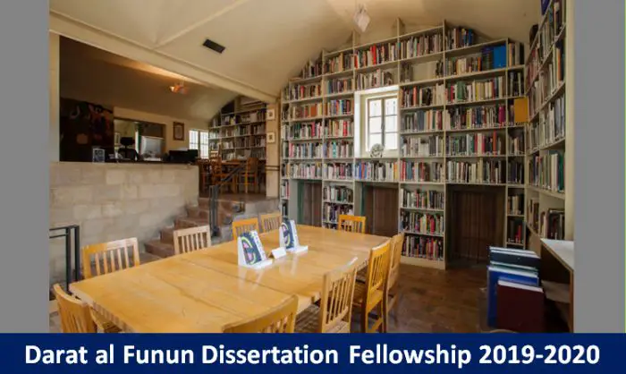 Darat al Funun Dissertation Fellowship 2019-2020