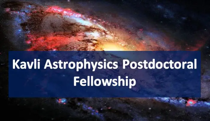 Kavli Astrophysics Postdoctoral Fellowship
