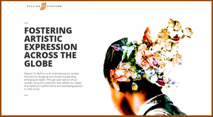 Passion To Perform International Art Contest