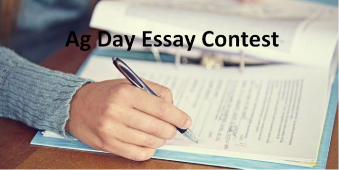 Ag Day Essay Contest