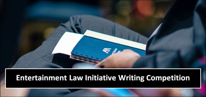 Entertainment Law Initiative Writing Competition