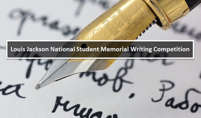 Louis Jackson National Student Memorial Writing Competition