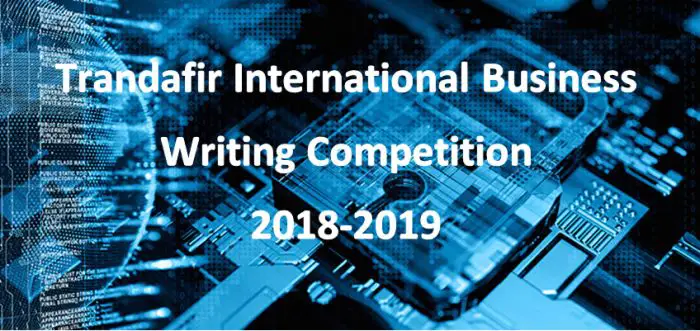 Trandafir International Business Writing Competition