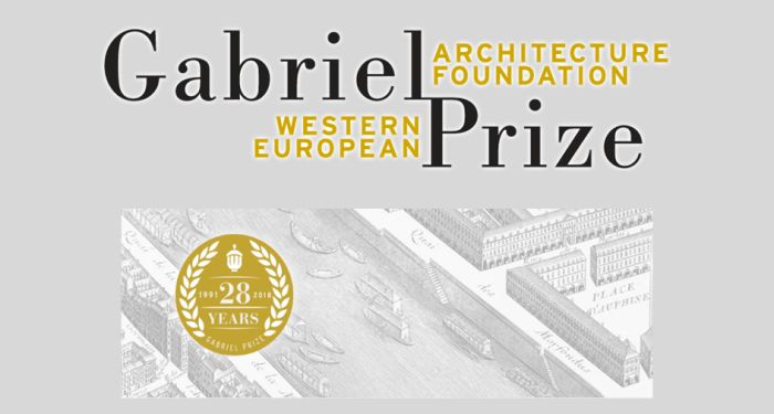 Western European Architecture Foundation Gabriel Prize 2019