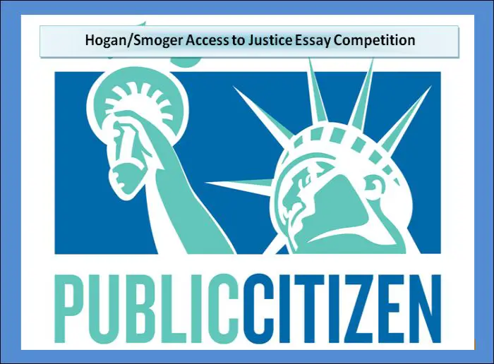 Hogan Smoger Access to Justice Essay Competition
