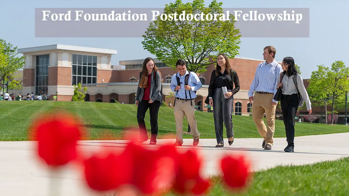 Ford Foundation Postdoctoral Fellowship