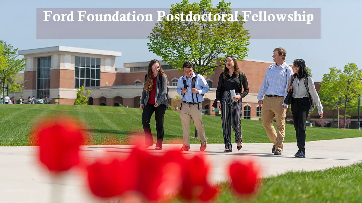 Ford Foundation Postdoctoral Fellowship 2022 2023