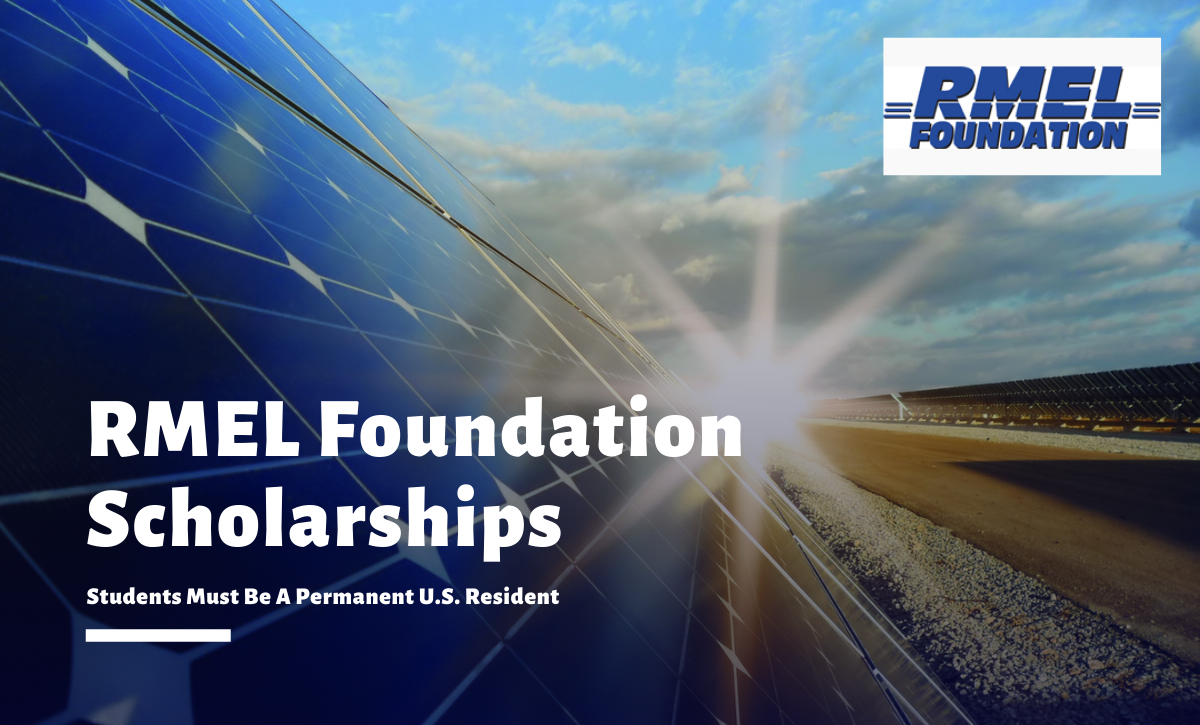 The RMEL Foundation Scholarships 2020