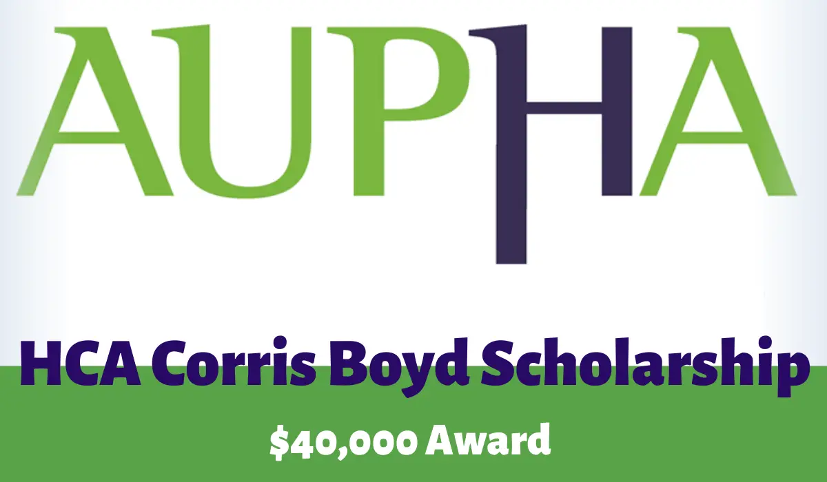 HCA Corris Boyd Scholarship