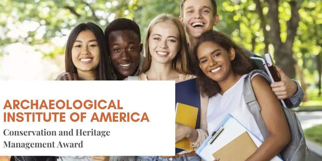 Archaeological Institute of America Conservation and Heritage Management Award