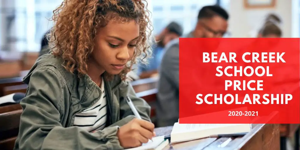 Bear Creek School Price Scholarship