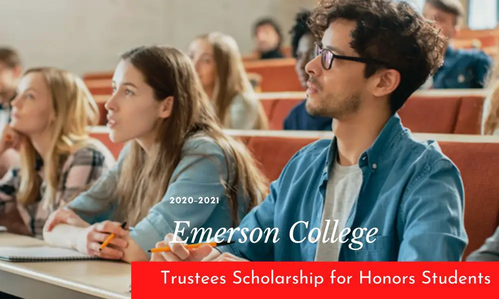 Emerson College Trustees Scholarship for Honors Students