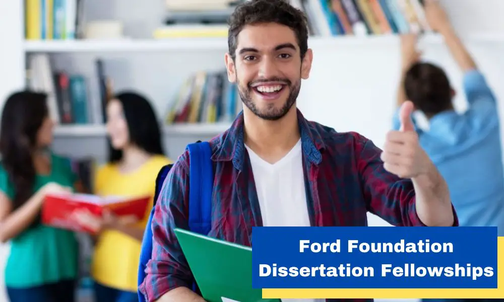 Ford Foundation Dissertation Fellowships