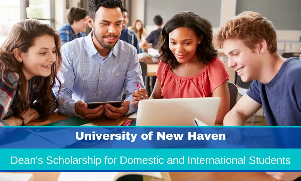 University of New Haven Dean's Scholarship for Domestic and International Students