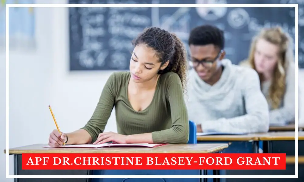 American Psychological Foundation Dr Christine Blasey-Ford Grant