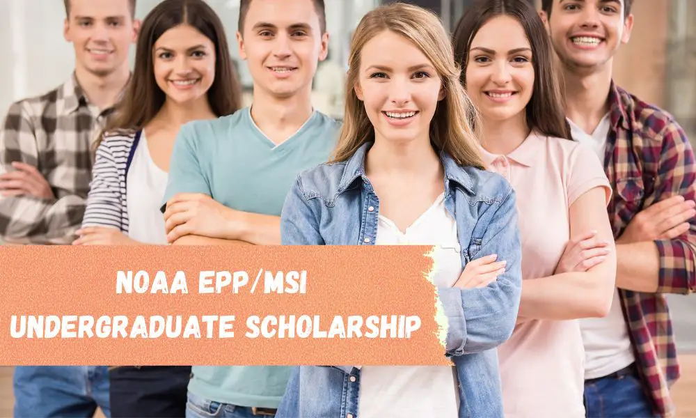 NOAA EPP MSI Undergraduate Scholarship