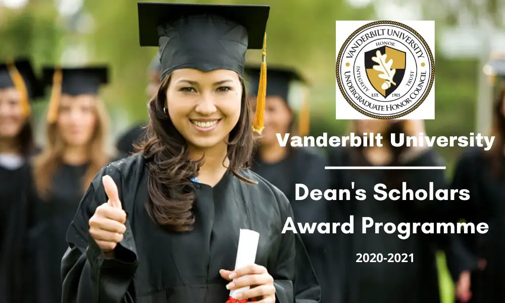 Vanderbilt University Dean's Scholars Award Programme