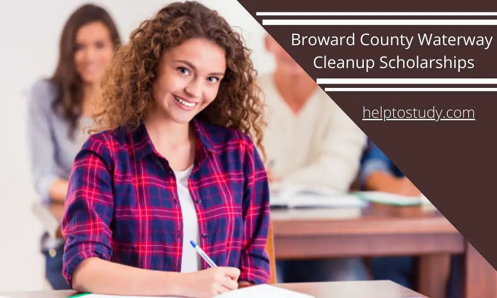 Broward County Waterway Cleanup Scholarships for High School Seniors