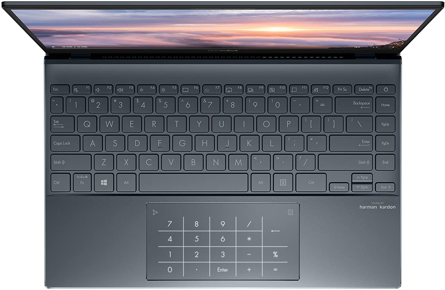 ASUS ZenBook 13 Ultra-Slim Laptop 13.3” FHD NanoEdge Bezel Display, Intel Core i5-1035G1, 8GB LPDDR4X RAM, 256GB PCIe SSD, NumberPad, Thunderbolt, Wi-Fi 6, Windows 10 Pro, Pine Grey, UX325JA-XB51