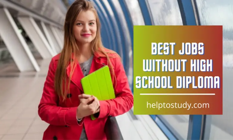 Best Jobs Without High School Diploma