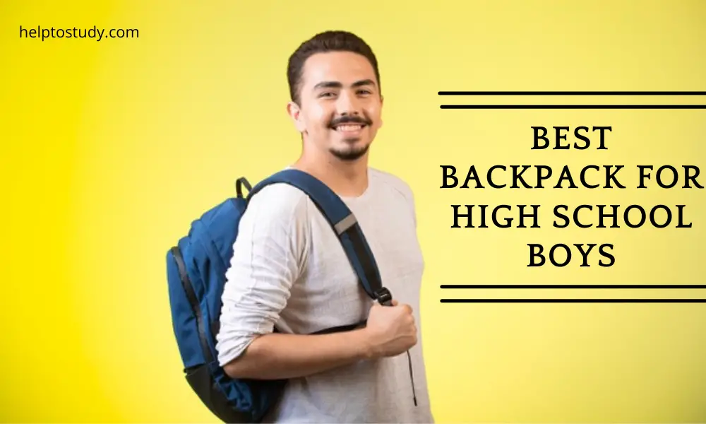 backpack for high school boy