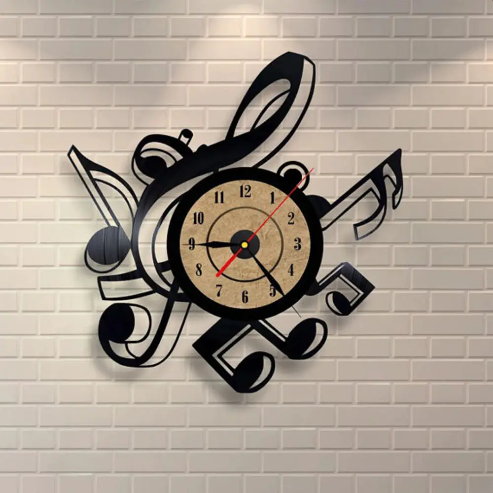 Music Themed Wall Clock