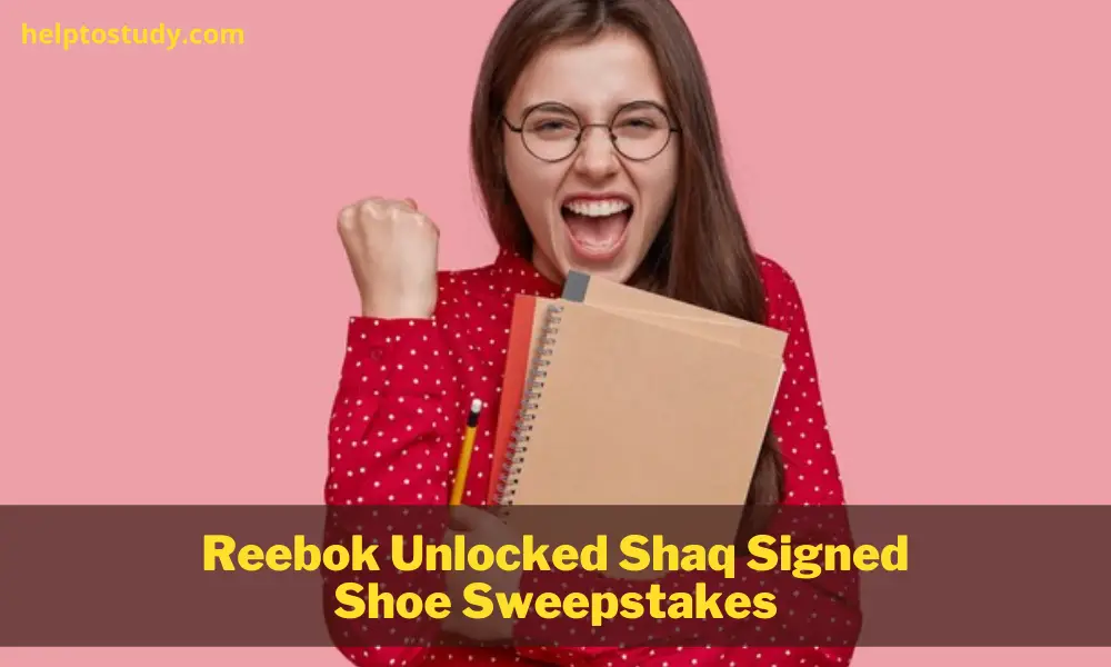 Reebok Unlocked Shaq Signed Shoe Sweepstakes